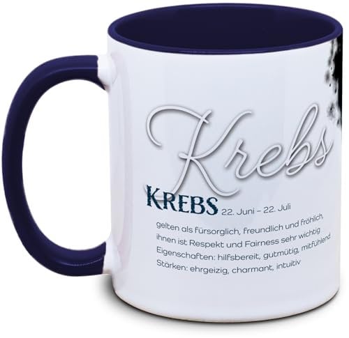 Tassenkasper - Sternzeichentasse: Krebs (22.6. - 22.7.) - Sternzeichentassen - Astrologie - Tierkreiszeichen