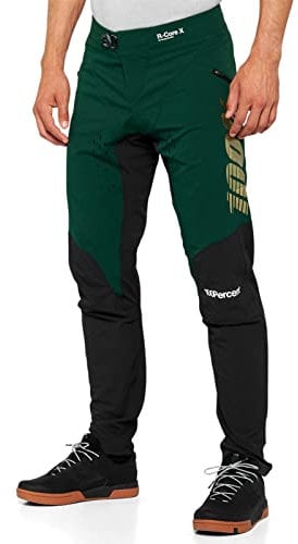 Desconocido Unisex Lange 100% R-core X, grün/schwarz, 86,4 cm Hose, Regular