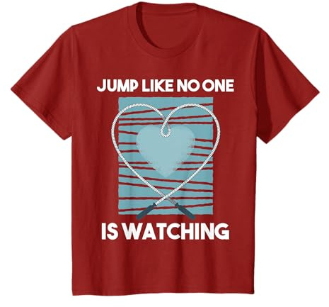 Seilspringen Rope Skipping Spruch T-Shirt