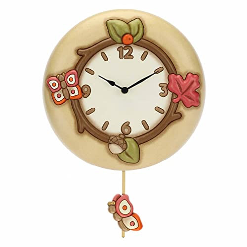THUN - Wanduhr mit Pendel Hello Autumn