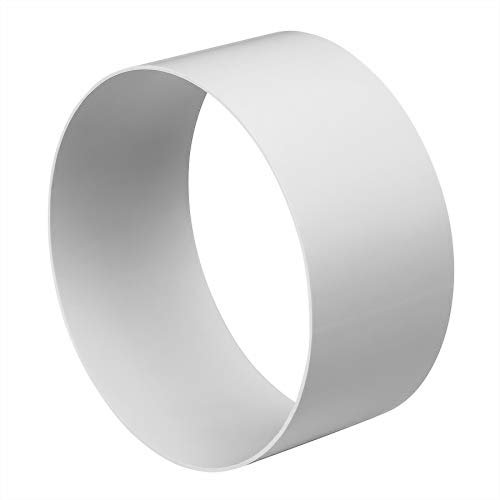 Steinberg14 Manchon de raccordement rond blanc Ø 100 mm, raccord pour pièces moulées en plastique pour système de ventilation