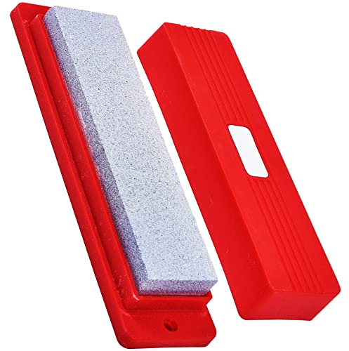 8 Professional Sharpening Stone & Box Set Whetstone Knife Blade Chisel Tool Wet Oilstone Fine Coarse Double Dual Sided Storage Base Case 120 | 240 Medium Grit DIY Carpenter UK Free P&P