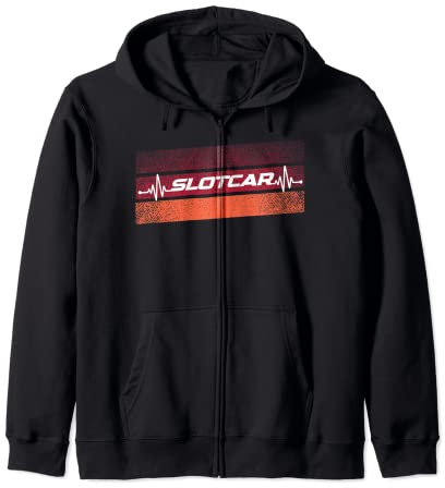 Slotcar Slotracing Hobby Regler - Racing ist Leben. Kapuzenjacke