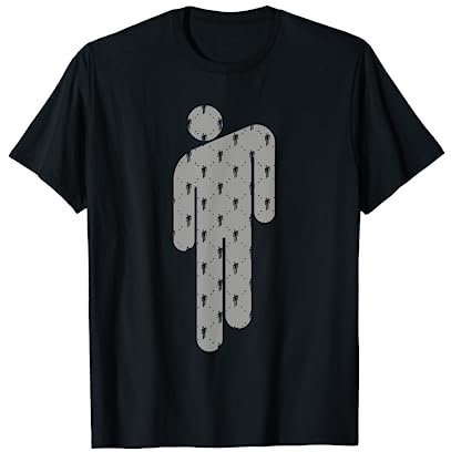 Billie Eilish Offizieller Blohsh-Schwarz T-Shirt