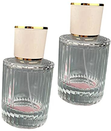 minkissy Spray Bottles 2pcs Perfume Bottle Cosmetic Container Travel Bottle Travel Liquid Container Irish Accessories for Women Terrarium Face Ice Cubes Sample Bottle Glass F80 Storage Bottle Spray