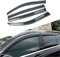 ayaha 4 Stück Windabweiser Regenabweiser für Mercedes-Benz E-Class W212 2009-2016, Autozubehör Regenschutz Fenstervisiere Lüftungsabweiser