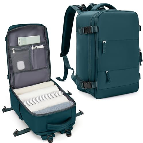 SZLX Ryanair Handgepäck 40x20x25 Rucksack Damen Reiserucksack Handgepäck Flugzeug 40x20x25 Ryanair Kabinenrucksack Herren Laptop Rucksack 14 Zoll Wasserdicht Kabinentasche Travel Backpack