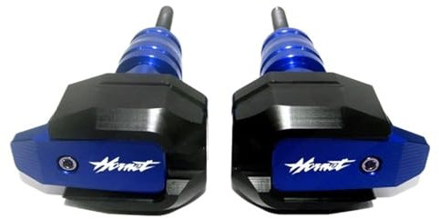 Uubik Motorräder Sturzpads Für Honda Hornet 600 900 CBR600 CBR Motorrad Schutzrahmen Slider Anti Crash Pad Protector Frame Sliders Sturzschutz (Color : Blue)