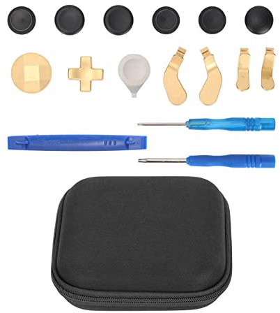 Joystick en Métal, Palettes de Remplacement 13 en 1, D Pads, Pièces de Contrôleur de Jeu, Pièces de Bouton de Joystick, Accessoire pour One Elite Series 2