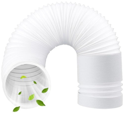 Tubo Condizionatore Portatile, Tubo per Condizionatore Portatile L2 m Ø 150 mm, Tubos Climatizzatore Portatile Universale, Tubos Flessibile per Climatizzazione d'Aria, Asciugatrici, Cappa Aspirante