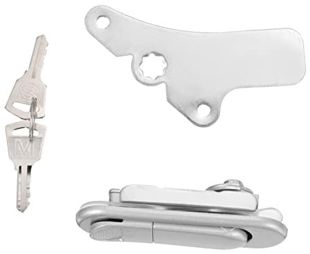 Fermeture de verrouillage, verrouillage de crochet Serrure d'armoire électrique, 1 pièce, serrure de porte à gâche électrique, bouton poussoir, accessoires d'armoire électrique