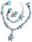 2er Set Individuell gestaltetes Babygeschenk personalisiertes baby geschenk mit Namen für Mädchen oder Junge Baby Geschenk personalisiert zur Geburt & Taufe (2er Set Blau Grau Teddy)