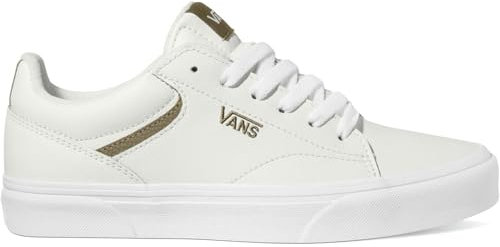 Vans Womens's Seldan Sneaker, Leather Retro pop Gothic Olive, 7.5 UK