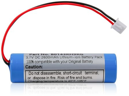 3,7 V 2600 mAh wiederaufladbarer Lithium-Ionen-Akku mit XH2.54-Anschluss
