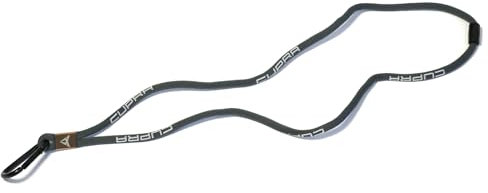 Seat 6H2087610AIAF Schlüsselband CUPRA Schriftzug Logo Lanyard Schlüsselanhänger Keyholder Karabiner, grau
