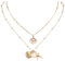 Mikovivi 2 Colliers Coquillages, Bijoux Plage Brillants Charmants pour Femmes Collier Coquillage Multicouche Réglable Perles Assorties à Toutes les Tenues Colliers d'Été pour Mariage Fiançailles