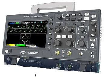 oscilloscope numérique Oscilloscope de stockage numérique C10 2C15 2D10 2D15 2 canaux 100Mhz/150Mhz Portail USB Oscilloscopes avec mesure facile(D15)