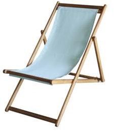 Primaster Gartenliegestuhl Karla grün Liegestuhl Deckchair klappbar Akazienholz