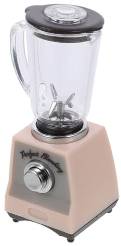 ifundom Kids Dollhouse Juicer Maßstab Küchenzubehör Für Mädchen Spielzeug Smoothie-Maker Rollenspiel Zubehör Für Kreative Spiele Im Puppenhaus