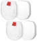 2 Set Replacement Cordless Vacuum Filter,Replacement Filter Compatible with Shark IZ862H,IZ840,IZ800,XPSMFIZ700,XFFKIZ700(White)