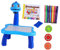 HAWILLOSCH 1 Pièce beau projecteur de peinture table à dessin pour enfants table de projection élégante adorable table à dessin adorable de dessin Plastique Blue