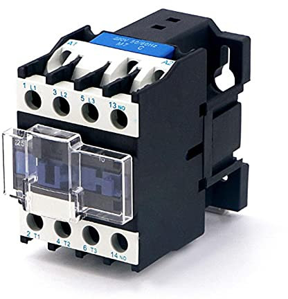 Interruttore Magnetotermico, Interruttore automatico CJX2-2510. Interruttore elettromagnetico permanente trifase a 3 poli, contatto in argento, 24-380 V, 50/60 Hz, relè per guida DIN, AC. Protezione