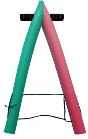 Thin Pool Noodles Foam Tube | Large Floating Swim Noodles for Kids & Adults | A-Frame Float Water Exercise Aid | Swimming Pool Training Equipment | Water Toys & Floatation Accessories