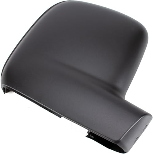 ŞERİF OTO Aussenspiegel Abdeckung Spiegelkappe rechts Gehäuse schwarz kompatibel mit T5 Caddy 03-09 7H1857528A