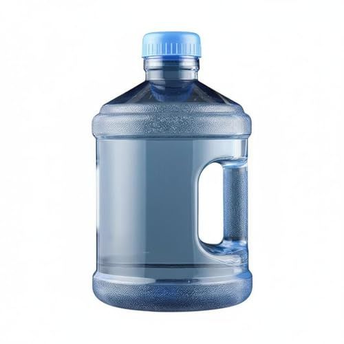 predolo Garrafón de Agua Potable Resistente a Impactos Garrafón Agua Paredes Gruesas Bidón de Plástico Reutilizable para Camping, Emergencia, Azul, S-cal 3L