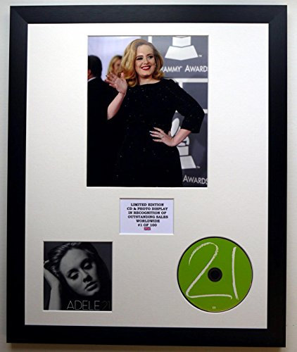 Adele/Darstellung mit Foto und CD | Limited Edition des Albums 21