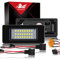 WinPower LED Kennzeichenbeleuchtung Nummernschildbeleuchtung mit CanBus Fehlerfrei 6000K Weiß Compatible with A1/S1/A3/S3/A4/S4/A5/S5/A6/S6/A7/S7/Q3/Q5/Q7/TT/TTS/TTRS etc., 2 Stücke