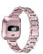 FunBand für Fitbit Versa/Versa 2/Versa Lite Armband für Frauen,Luxus Edelstahl Metall Armband Zubehör Mit Bling Strass für Fitbit Versa/Versa 2/Versa Lite Smartwatch