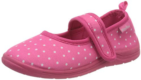 Playshoes Pantofole, Unisex - Bambini e ragazzi, Punti, 26/27 EU