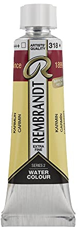Rembrandt Watercolour Tube 10 ml Carmine 318 (05013180)