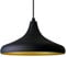 bamyum Champion Hängelampe Schwarz Gold Metall Ø26cm, Pendelleuchte Schwarz Gold, Lampenschirm Hängelampe Esstisch Wohnzimmer Hängelampe Industrial Vintage, Pendelleuchte Esstisch, Küchenlampe Hängend