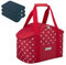 anndora Kühltasche mit Tragegriff 20 Liter - TW-18147-245 RÖDVITA rot mit weiß - inkl. 3 anndora Kühlakkus dunkelblau