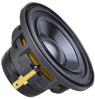 Ground Zero GZUF 60SQ-A - 6 cm Mitteltöner-Lautsprecher mit 80 Watt (RMS: 50 Watt)