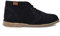 PAYMA - Stivali Stivaletti Safari Deserto in Pelle per Uomo e Donna. Fatto in Spagna. Scarpa Chukka in Crosta di Pelle Sport. Chiusura con Lacci. Suola in Gomma. Colore: Blu Navy, Taglia: EU 40