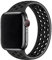 Correa de Silicona Compatible con Correa Apple Watch 42mm 44mm 45mm 49mm, Pulsera Deportiva Elástica Transpirable para iWatch Series 8 7 6 5 4 3 SE Ultra(S,Carbón Negro)