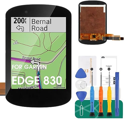 Ersatz-LCD-Bildschirm für Garmin Edge 830, 6,6 cm (2,6 Zoll), Touch-Digitalisierer, Montage-Reparaturteil-Kits