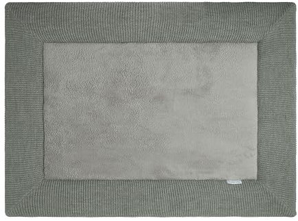 Baby's Only - Laufgittereinlage Hope - Gestrickte Krabbeldecke für Baby - Quadratischer laufstalleinlage - 75x95 cm - Urban Green