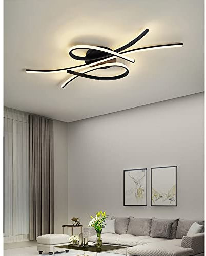 Dimmbar LED Pendelleuchten Wohnzimmer Deckenleuchte Esszimmerlampen Schwenkbar DIY Verstellbare Schlafzimmer Deckenlampen 8 Flammig Höhenverstellbar Pendellampe Moderne Dekoleuchte 65W