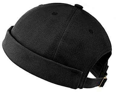 Zylioo XXL Docker-Cap Docker Mütze Für Großen Kopf Übergroße Watch Cap Trawler Seemannsmütze Hafenmütze Brimless Beanie Mütze