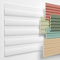 HEXIMO Lamellenwand (3.67 m²) aus XPS - Lamellen Wandpaneele Lamellenverkleidung Akustikpaneele weiß (8 Paneele, HLM-3-02 weiß) Wandplatten wall panels Schaumstoff
