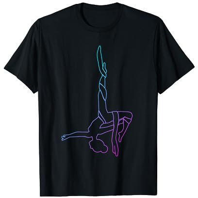 Aerial Yoga Aerialist Gymnastik Tänzer Aerial Silks T-Shirt
