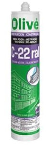 Silicone neutre C-22 Penosil ral 8014 750 ml (Ral 8014)