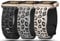 DBK-GBK, SLB Armbänder mit Leoparden-Gravur, kompatibel mit Apple Watch, 41 mm, 40 mm, 38 mm, weiches Silikon, Gepardenprägung, Sportarmband für iWatch Serie 10, 9, 8, 7, 6, 5, 4, 3, 2, 1 Ultra, 3