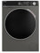 SHARP ES-MNFL814CAA-DE Waschmaschine mit Mikroplastikfilter 8 Kg, 1400 Umdrehungen/Min, Energieeffizienz A (A-G), Espresso Gray