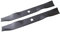 SECURA Jeu de lames (mulching) compatible avec Husqvarna TS 138L 960410431 Tracteur de pelouse