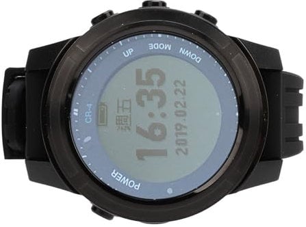 VGEBY Dive Computer, Wrist Mounted Diving Computer Waterproof 100m Multifunction Scuba Diving Computer Watch Long Battery Life Freediving Computer Black